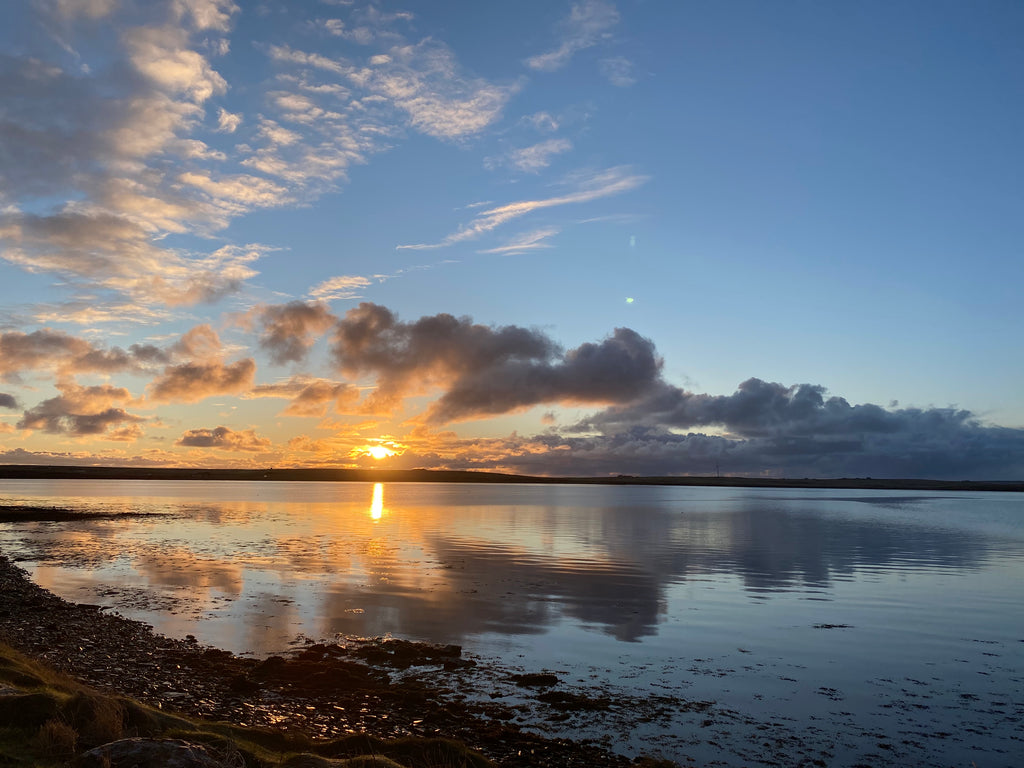 Sunset in Orkney