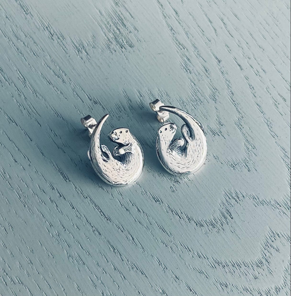 Otter Stud Earrings