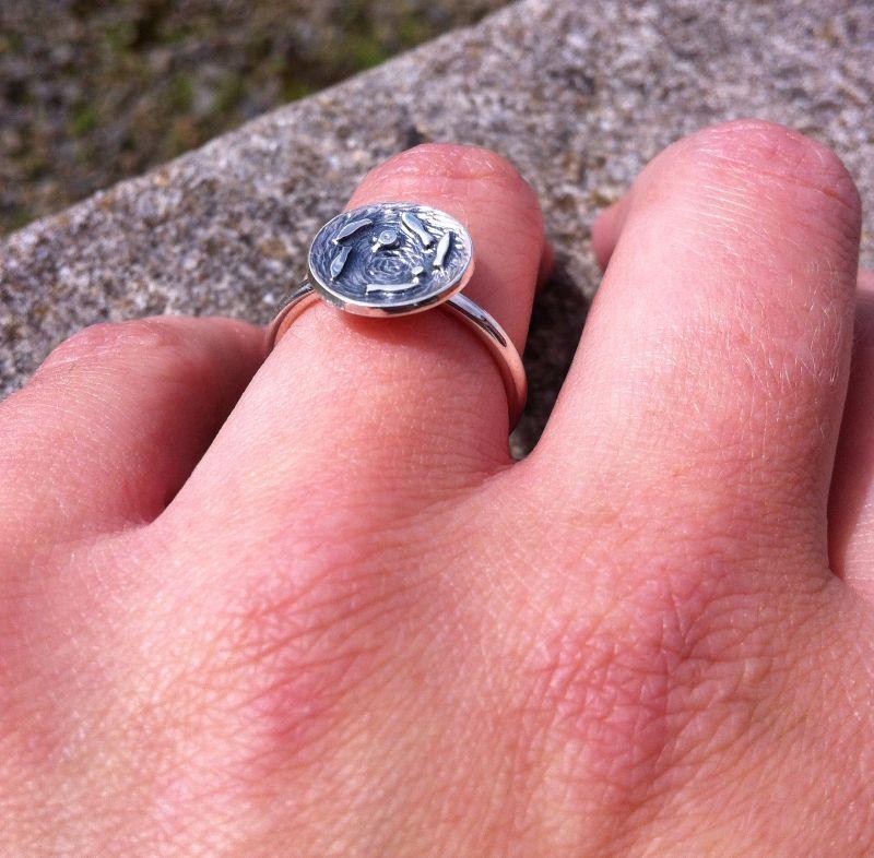 Silver Darlings Small Ring