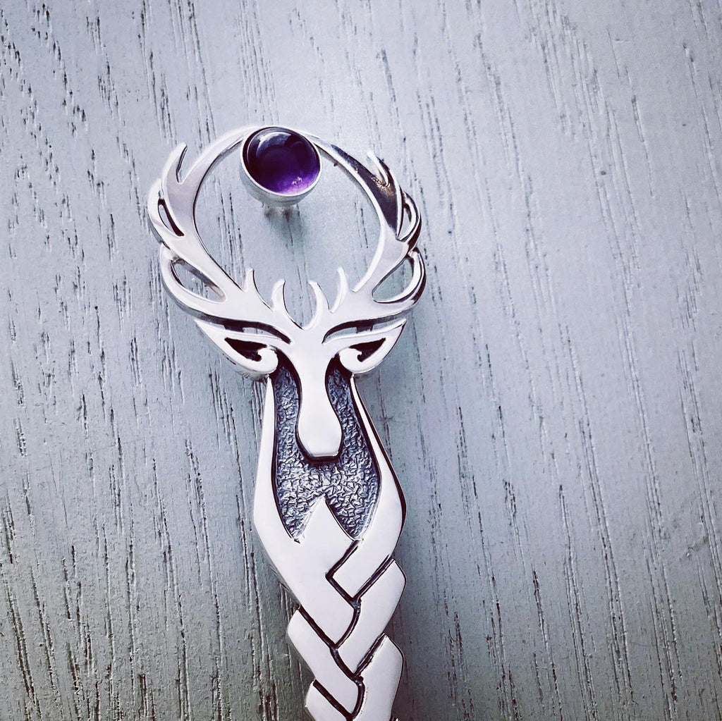 Highland Stag Kilt Pin