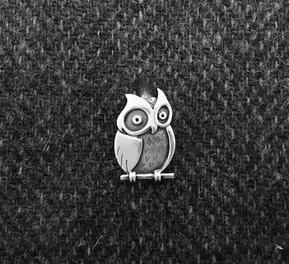 Owl Brooch