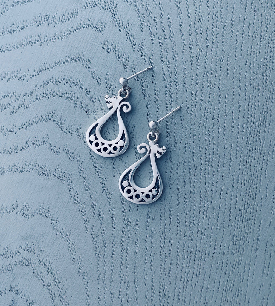 Drekkar Drop Earrings