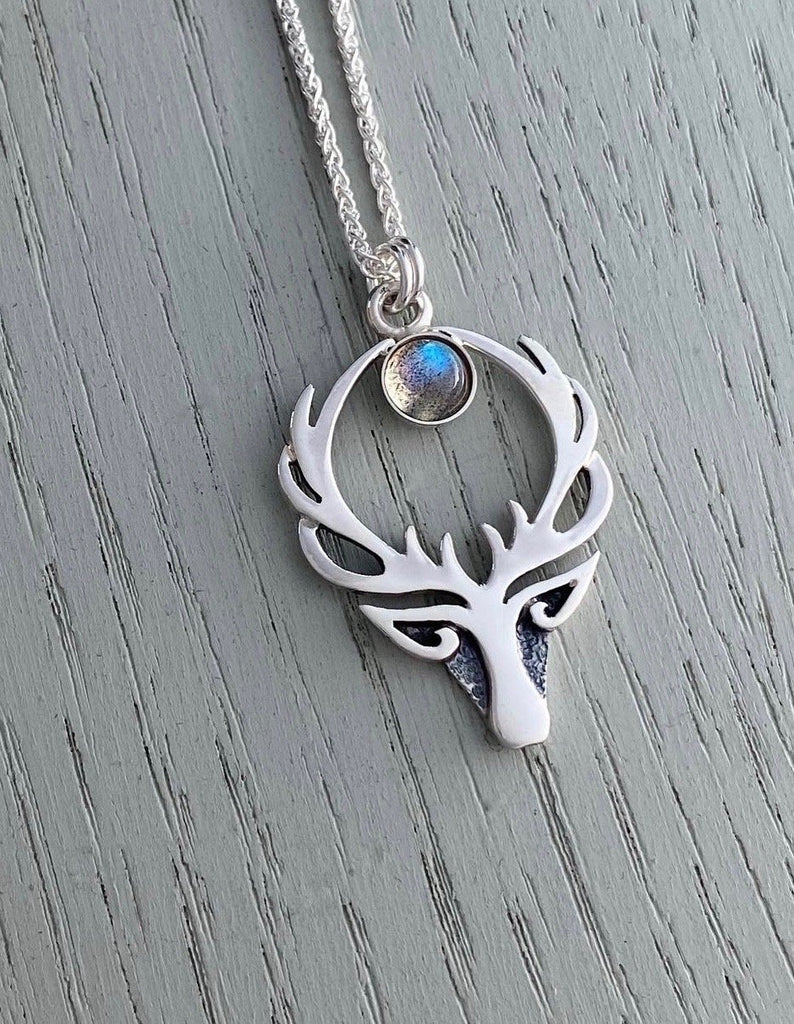 Highland Stag Medium Pendant