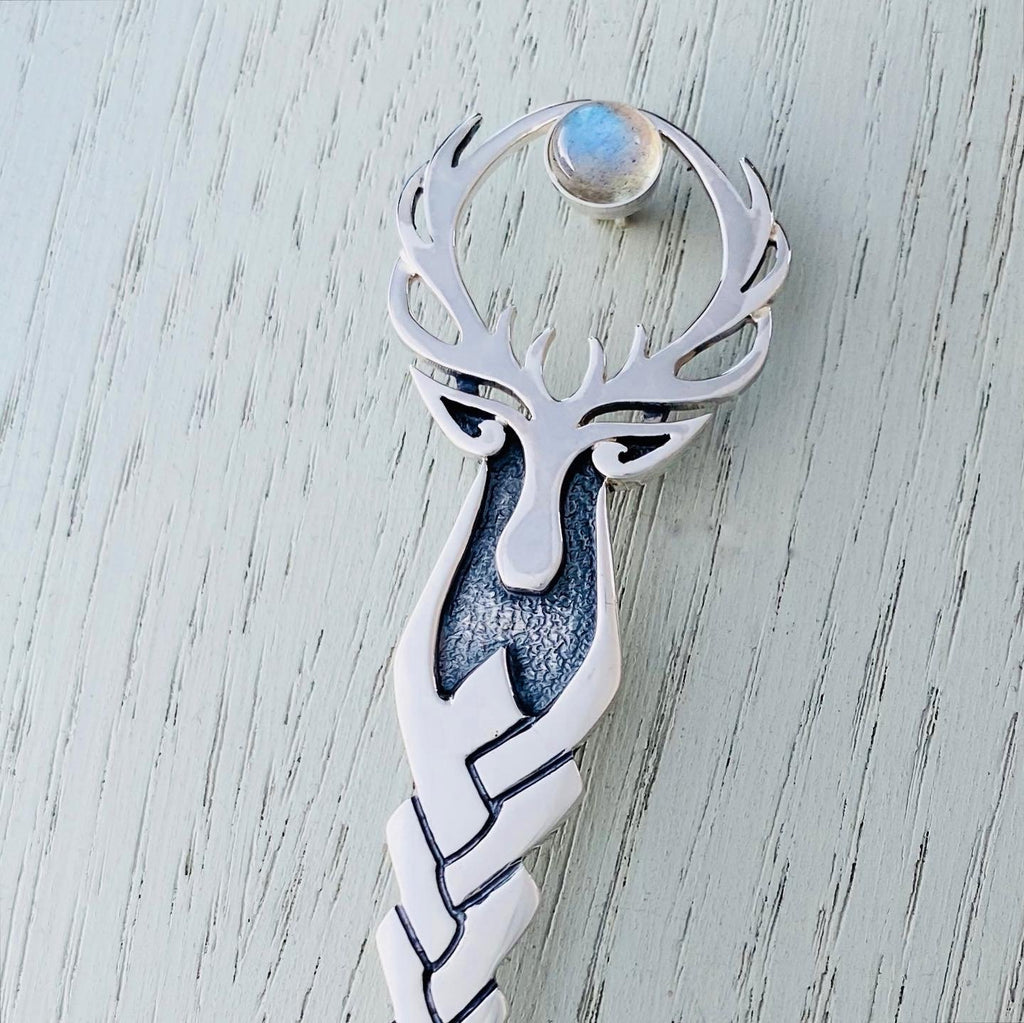 Highland Stag Kilt Pin