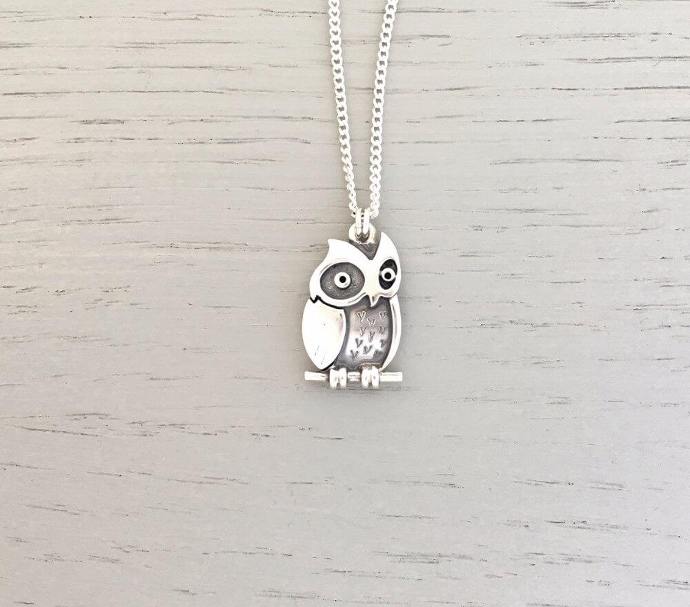 Owl Small Pendant