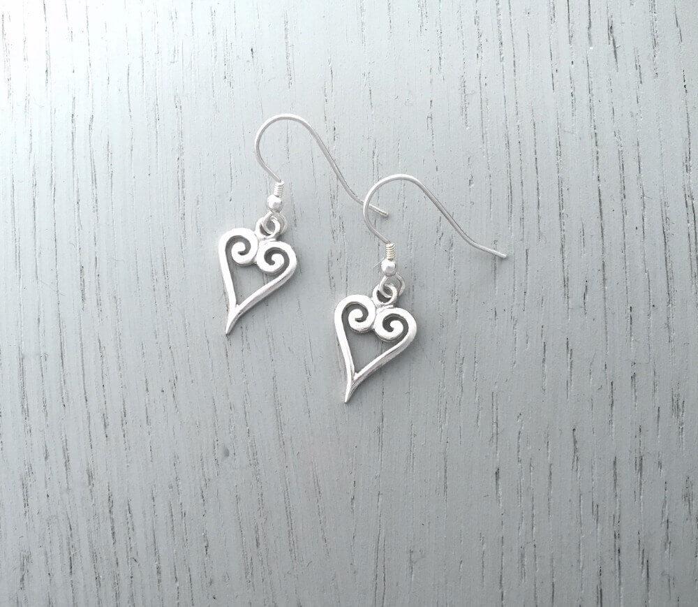 Viking Heart Earrings